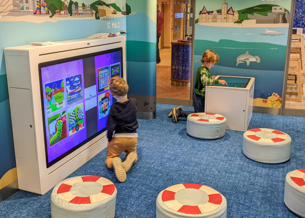 Brittany Ferries Galacia kids play area