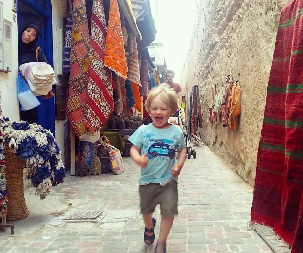 Essaouira with kids - medina