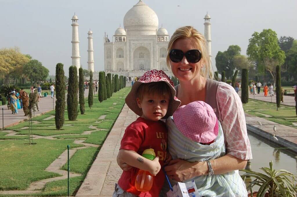 India with kids