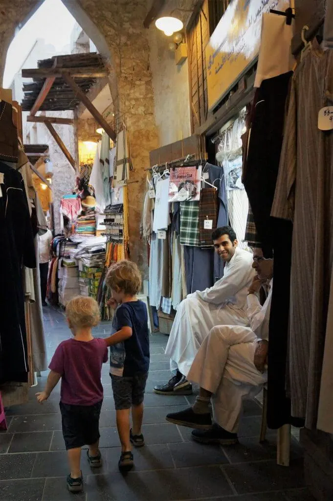 Doha stopover with kids - Souq Waqif