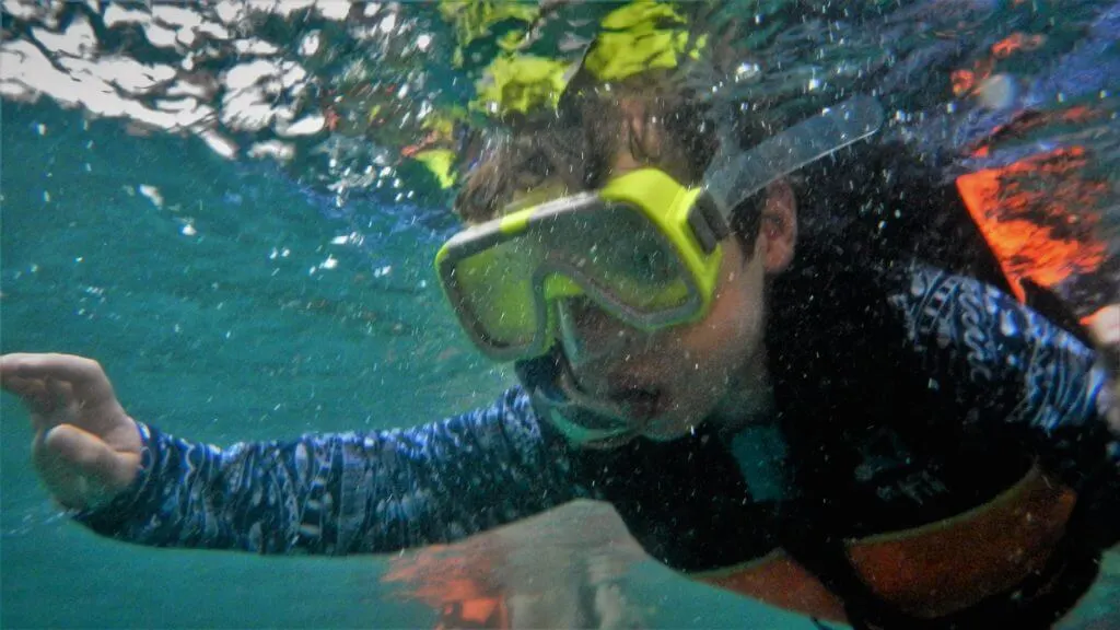 snorkelling in Thailand