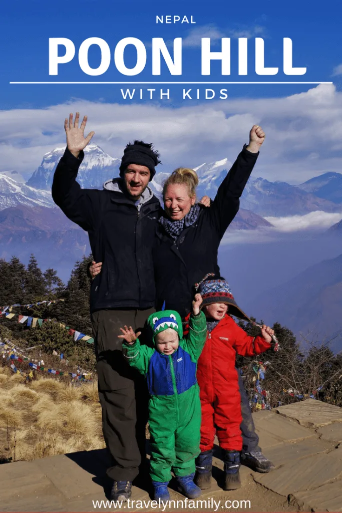 Poon Hill with kids