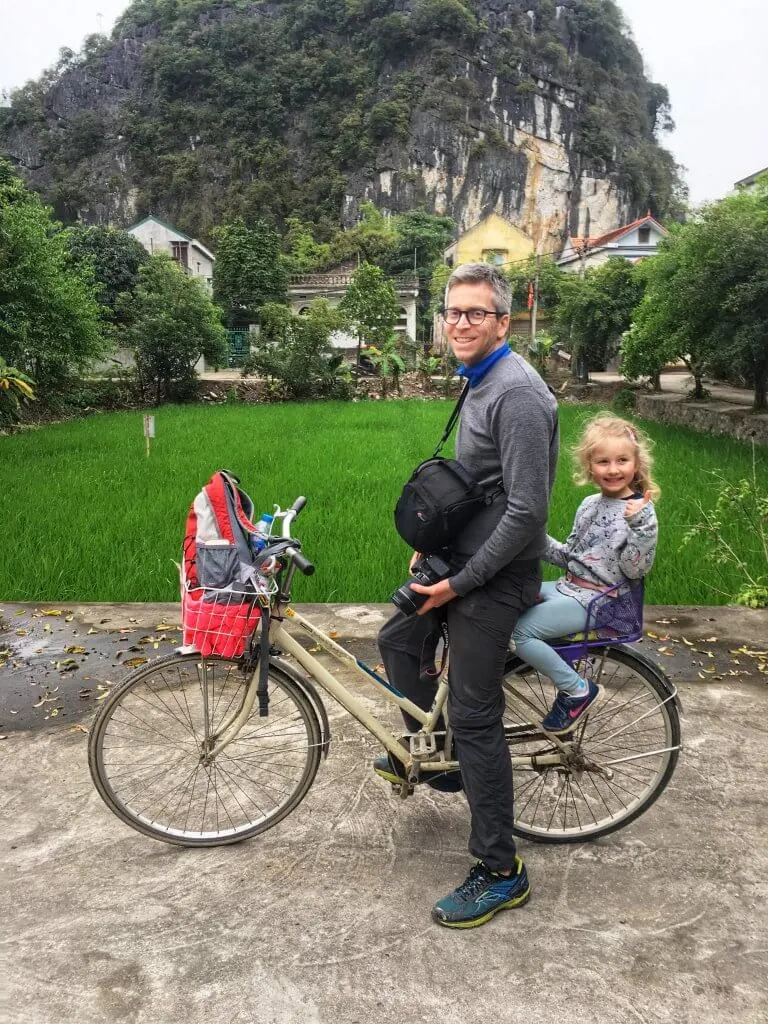 Ninh Binh with kids