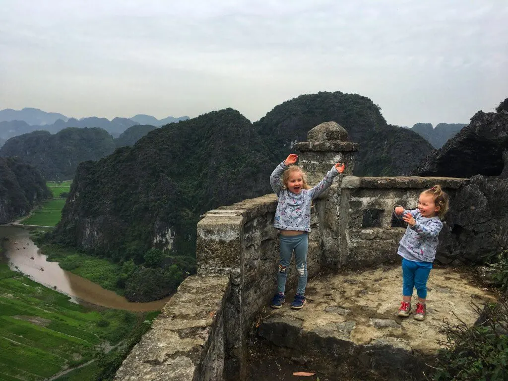 Ninh Binh with kids