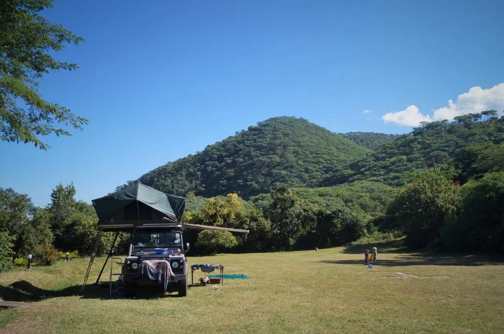 overlanding Africa with kids