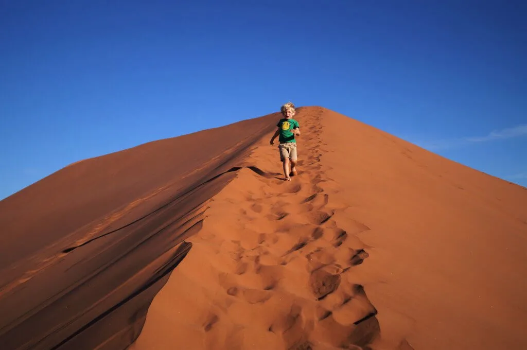 overlanding Africa with kids