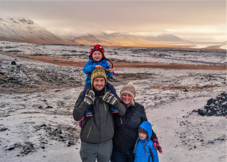 family trip to iceland