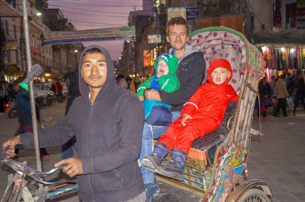 Kathmandu with kids