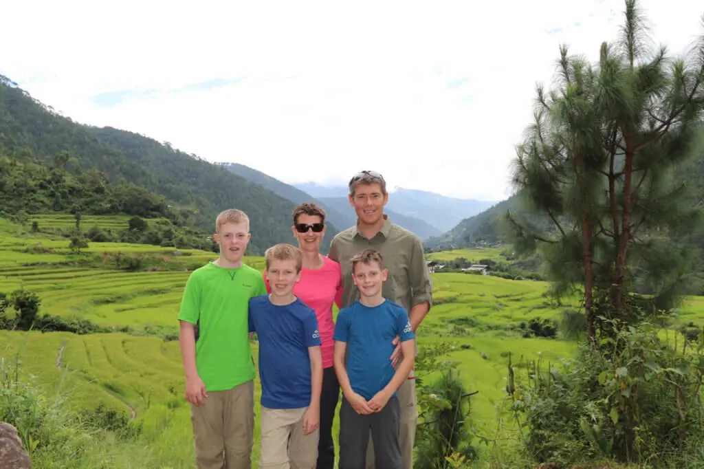 Bhutan with kids