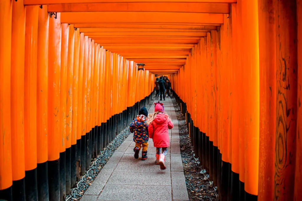 Kyoto with kids