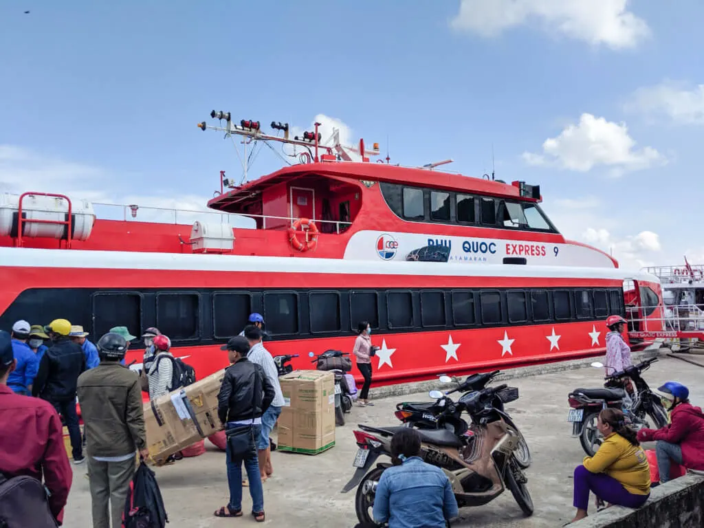 ferry to Phu Quoc from Ha Tien