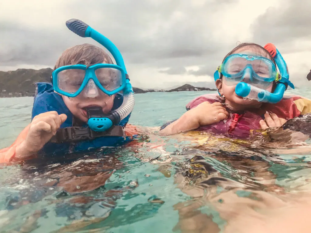 kids travel gift - snorkel
