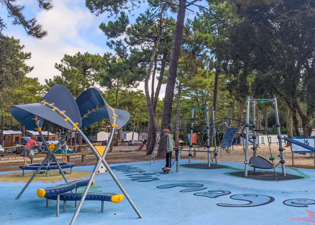 Cote d'Argent Camping playground