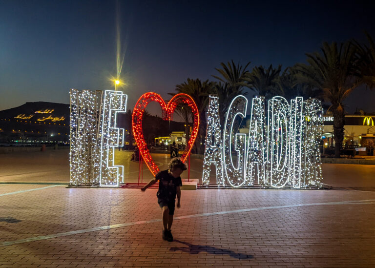 I heart Agadir sign