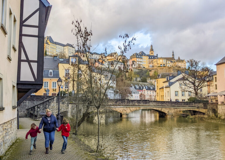 Luxembourg City with kids