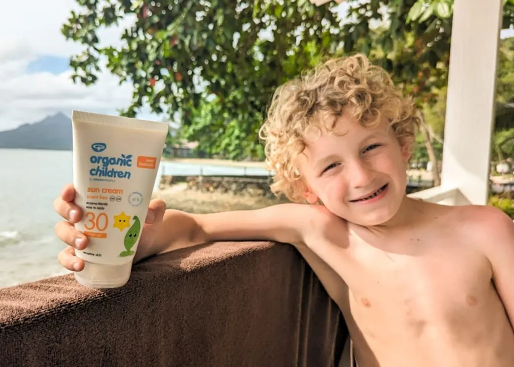 Organic children's hot sale sunscreen