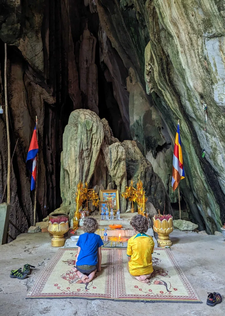 Kampot cave temple