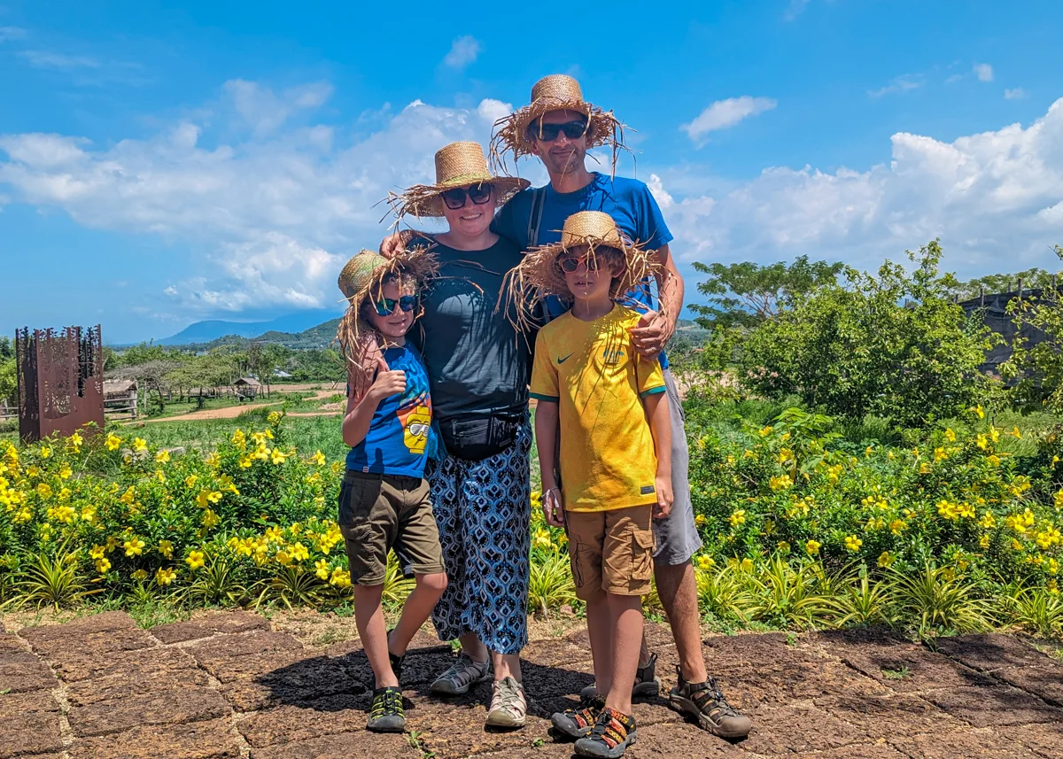 Travelynn family in Kampot