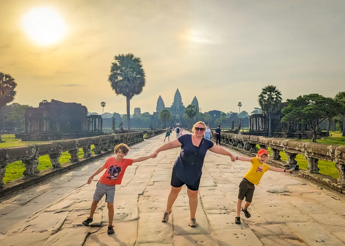 Southeast Asia with kids, Angkor Wat