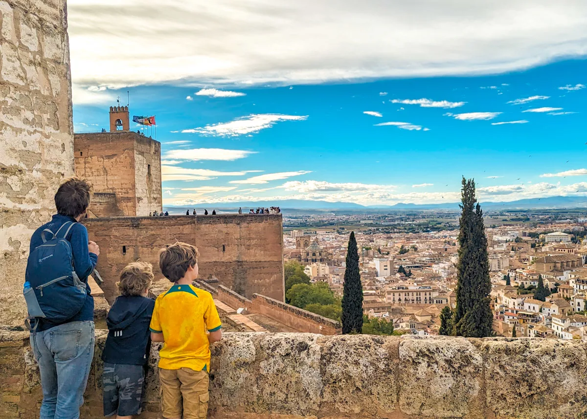 Granada with kids