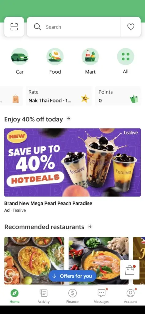 Grab in Penang screenshot