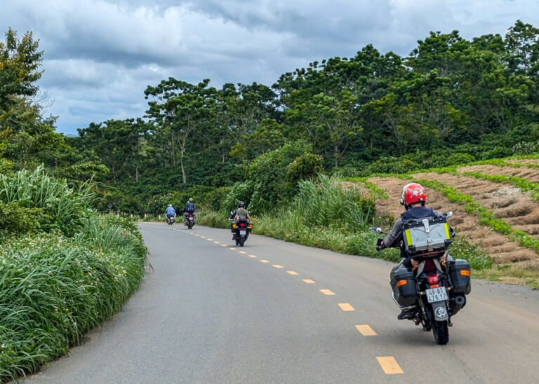 Dalat motorbike tour with kids