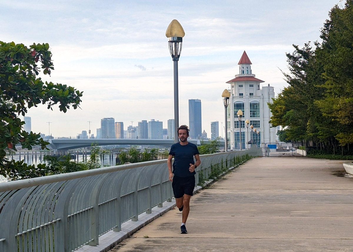Garmin Forerunner 255 review, Straits Quay, Penang, Malaysia