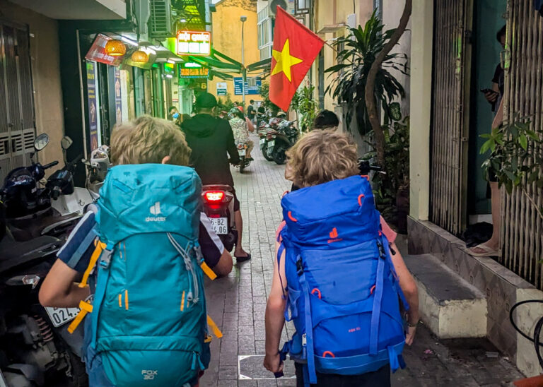 Hanoi with kids