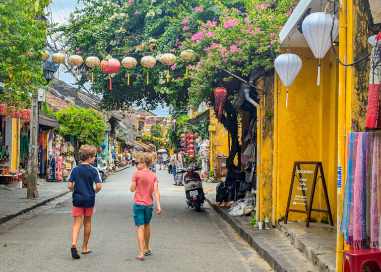 Hoi An with kids