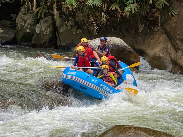 White water rafting near Ipoh with River Bug Asia