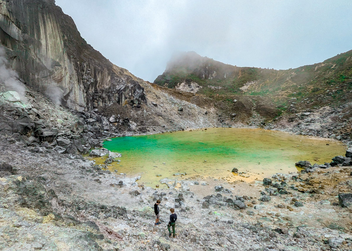Mount Sibayak, Berastagi, Sumatra, Indonesia