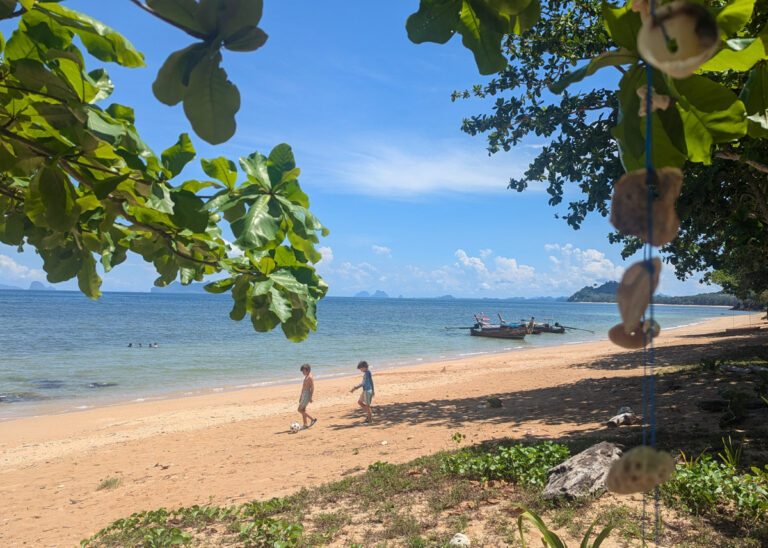 Koh Libong with kids