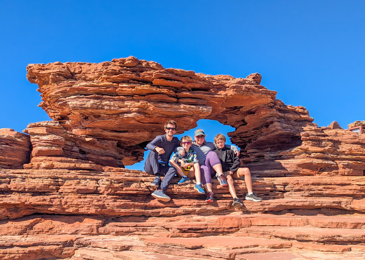 TraveLynn Family in Kalbarri, Western Australi