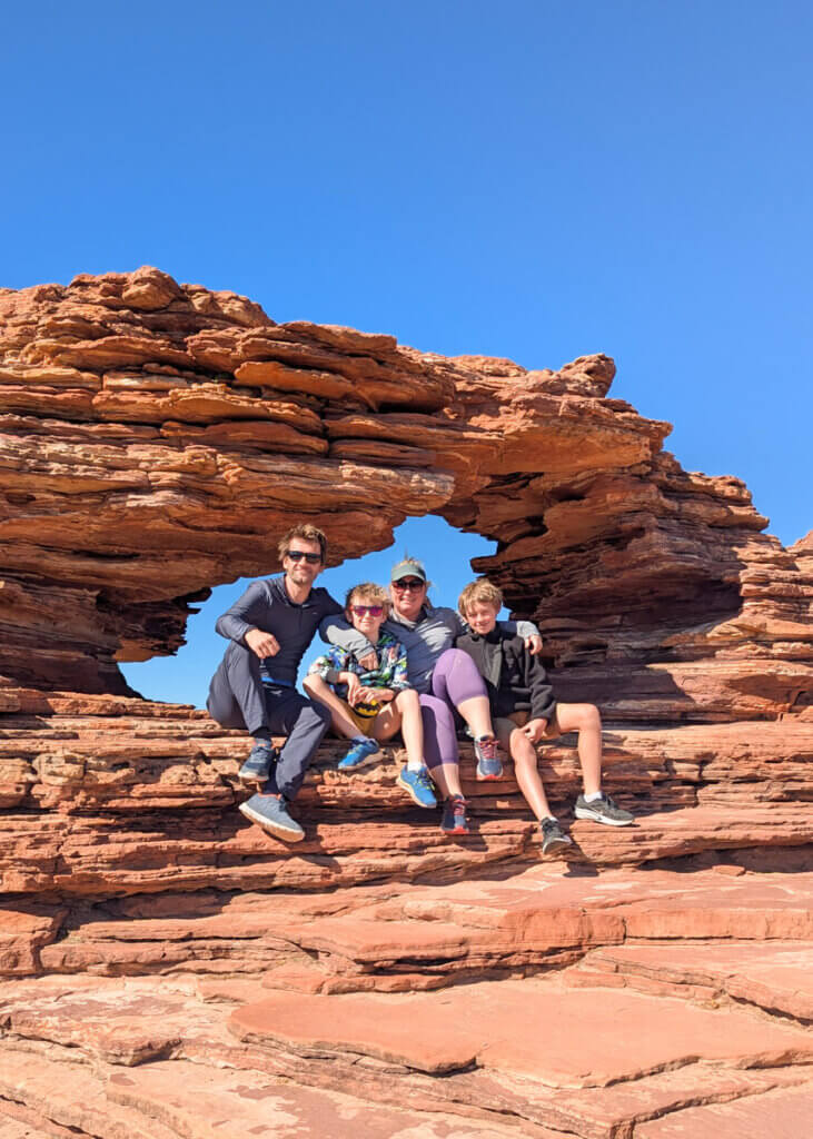 TraveLynn Family in Kalbarri, Western Australi