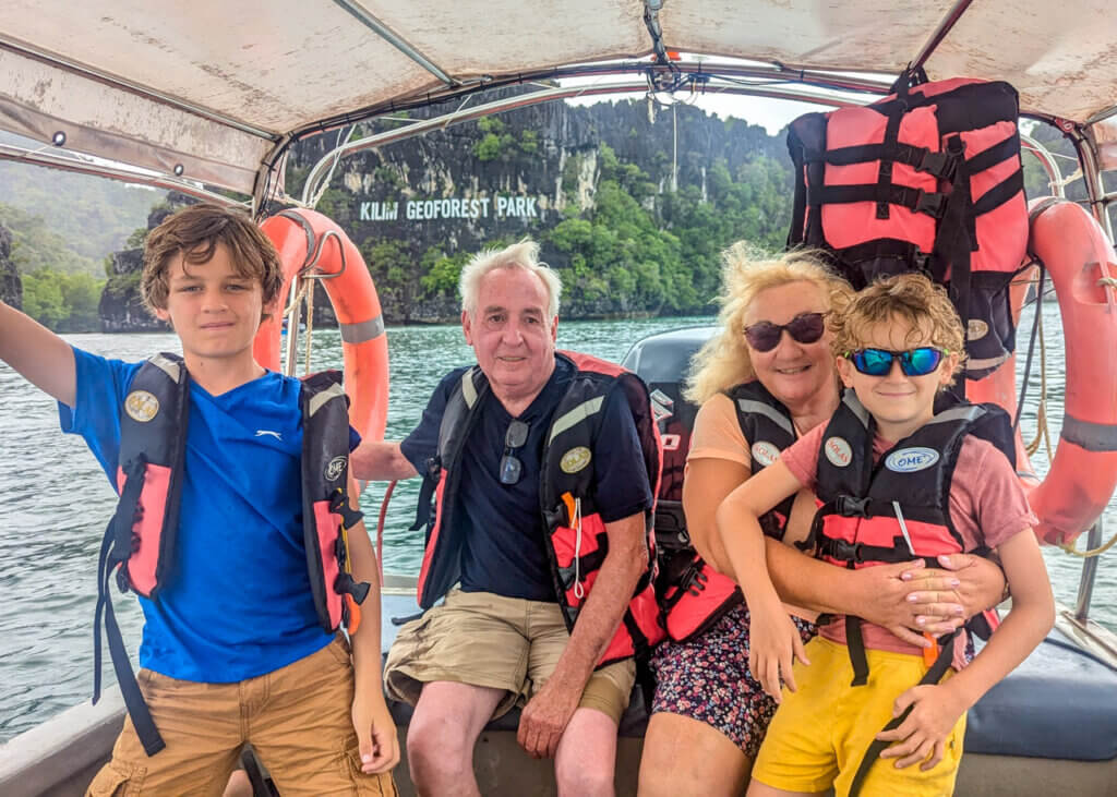 Travelling with grandparents